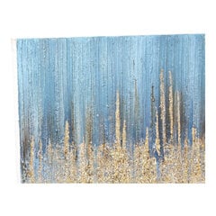 Glezna DKD Home Decor Rain Abstrakts (2 pcs) (150 x 4 x 70 cm) cena un informācija | Gleznas | 220.lv