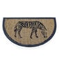 Kāju slaukāmais paklājs Versa Zebra Kokosriekstu šķiedra (40 x 2 x 60 cm) cena un informācija | Kājslauķi | 220.lv