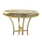 Mazs galdiņš DKD Home Decor Bronza Metāls Arābija (42 x 42 x 57 cm) cena un informācija | Žurnālgaldiņi | 220.lv