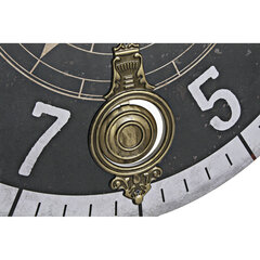 Sienas pulkstenis DKD Home Decor Balts Melns Metāls Koks MDF Kompass (2 pcs) (58 x 4 x 58 cm) cena un informācija | Pulksteņi | 220.lv