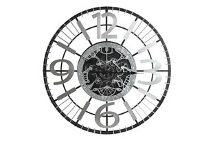 Настенное часы DKD Home Decor, чёрное железо (80 x 7 x 80 см) цена и информация | Часы | 220.lv