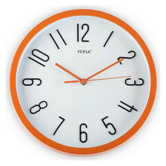 Sienas pulkstenis Plastmasa (4,6 x 30 x 30 cm) cena un informācija | Pulksteņi | 220.lv