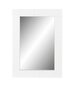Sienas spogulis DKD Home Decor Balts Krēmkrāsa Paulovnijas koks (54 x 2 x 76 cm) cena un informācija | Spoguļi | 220.lv