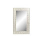 Sienas spogulis DKD Home Decor Balts Mango koks Rombs (154 x 4 x 92 cm) цена и информация | Spoguļi | 220.lv