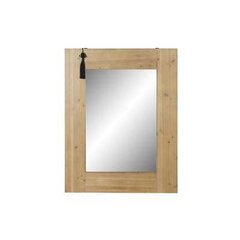 Настенное зеркало DKD Home Decor Ель, натуральный MDF (70 x 2 x 90 см) цена и информация | Зеркала | 220.lv