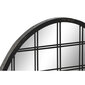 Sienas spogulis DKD Home Decor Melns Metāls (47,5 x 2,3 x 70 cm) цена и информация | Spoguļi | 220.lv