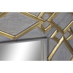 Настенное зеркало DKD Home Decor, серое, позолоченная древесина манго (154 x 5 x 92 см) цена и информация | Зеркала | 220.lv