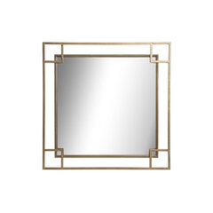 Sienas spogulis DKD Home Decor spogulis Bronza Metāls (55 x 2,8 x 55 cm) cena un informācija | Spoguļi | 220.lv