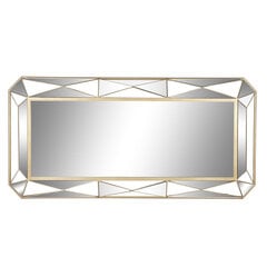 Настенное зеркало DKD Home Decor, позолоченный металл (60 x 5.5 x 120 см) цена и информация | Зеркала | 220.lv