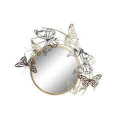 Настенное зеркало DKD Home Decor Бабочки (70 x 7 x 80.6 см) цена и информация | Зеркала | 220.lv