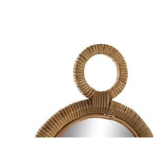 Настенное зеркало DKD Home Decor, коричневый ротанг (39 x 2 x 68 см) цена и информация | Зеркала | 220.lv