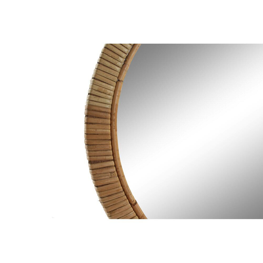 Sienas spogulis DKD Home Decor spogulis Brūns Rotangpalma (40 x 2 x 51 cm) cena un informācija | Spoguļi | 220.lv