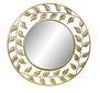 Sienas spogulis DKD Home Decor spogulis Koks Bronza Metāls (80 x 2 x 80 cm) цена и информация | Spoguļi | 220.lv