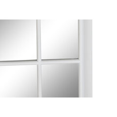 Sienas spogulis DKD Home Decor spogulis Logi Balts PP 2 gb. Cottage (55 x 2,5 x 76 cm) cena un informācija | Spoguļi | 220.lv