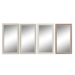 Sienas spogulis DKD Home Decor Stikls Brūns Balts Tumši pelēks PS Tradicionāls 4 gb. (36 x 2 x 66 cm) cena un informācija | Spoguļi | 220.lv