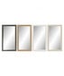 Sienas spogulis DKD Home Decor Stikls Dabisks Brūns Balts Tumši pelēks PS 4 gb. (36 x 2 x 66 cm) cena un informācija | Spoguļi | 220.lv
