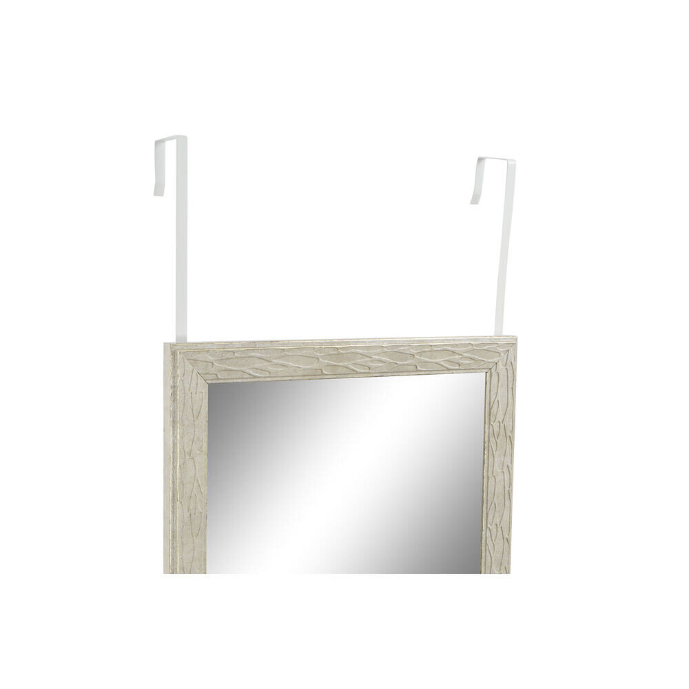 Sienas spogulis DKD Home Decor Stikls Dabisks Pelēks Brūns Tumši pelēks PS 4 gb. Augu lapa (35 x 2 x 125 cm) cena un informācija | Spoguļi | 220.lv