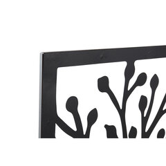 Настенный декор DKD Home Decor 3 шт. Чёрное Дерево (141 x 1.3 x 61 см) цена и информация | Детали интерьера | 220.lv