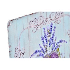 Sienu dekors DKD Home Decor Zils Metāls Lavanda Shabby Chic (3 gb.) cena un informācija | Interjera priekšmeti | 220.lv