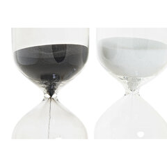 Smilšu pulkstenis DKD Home Decor Bronza Stikls (6.5 x 6.5 x 20.5 cm) (2 pcs) cena un informācija | Interjera priekšmeti | 220.lv