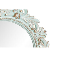 Spoguļu Komplekts DKD Home Decor Šampanietis Stikls Zils polipropilēns (2 pcs) (52 x 2 x 52 cm) cena un informācija | Spoguļi | 220.lv