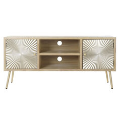 TV mēbeles DKD Home Decor Egle Metāls (130 x 60 x 40 cm) cena un informācija | TV galdiņi | 220.lv