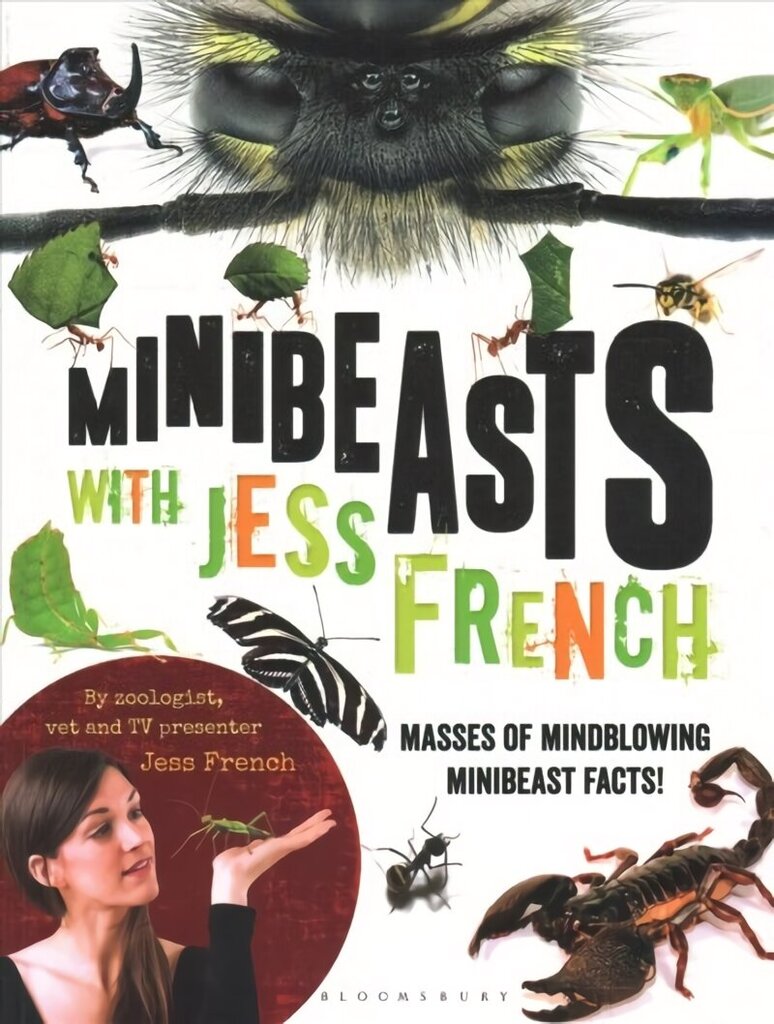 Minibeasts with Jess French: Masses of mindblowing minibeast facts! цена и информация | Grāmatas par veselīgu dzīvesveidu un uzturu | 220.lv