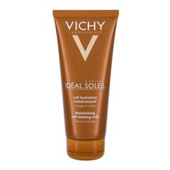 Крем для автозагара Vichy Ideal Soleil Moisturizing Self-Tanning Milk, 100 мл цена и информация | Кремы для автозагара | 220.lv