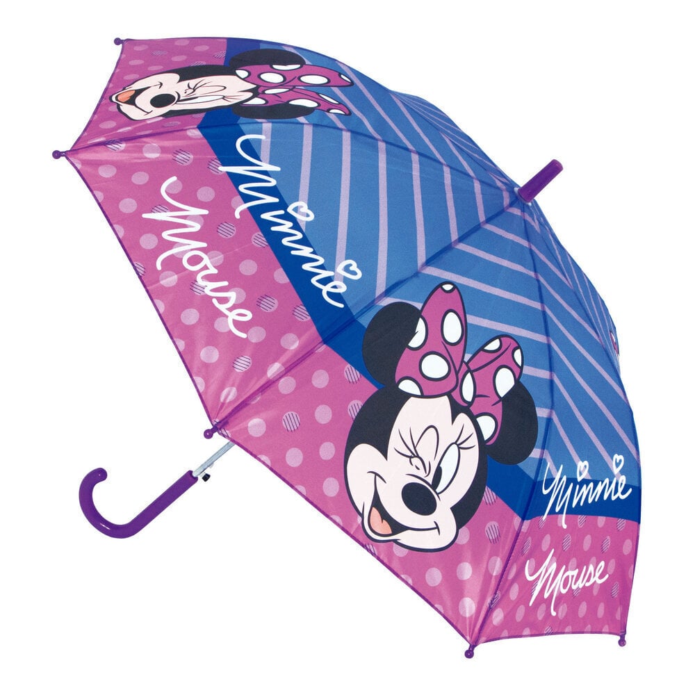 Automātisks Lietussargs Minnie Mouse Lucky (Ø 84 cm) cena un informācija | Bērnu aksesuāri | 220.lv
