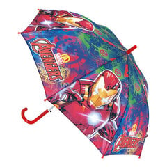 Автоматический зонтик The Avengers Infinity, красный / чёрный (Ø 84 cм) цена и информация | Аксессуары для детей  | 220.lv