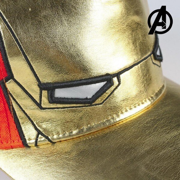 Bērnu cepure ar nagu Ironman The Avengers 77655 (53 cm) Tumši Zils (53 cm) cena un informācija | Cepures, cimdi, šalles zēniem | 220.lv
