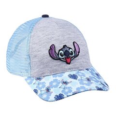 Bērnu cepure ar nagu Stitch Zils Pelēks (53 cm) cena un informācija | Cepures, cimdi, šalles zēniem | 220.lv