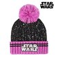 Bērnu cepure Star Wars 2621 black (Viens izmērs) цена и информация | Cepures, cimdi, šalles meitenēm | 220.lv