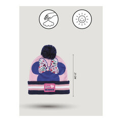 Шапка с перчатками Minnie Mouse цена и информация | Шапки, перчатки, шарфы для девочек | 220.lv