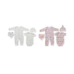 Drēbju komplekts DKD Home Decor Kokvilna (33 x 1 x 30 cm) (2 pcs) cena un informācija | Apģērbu komplekti jaundzimušajiem | 220.lv