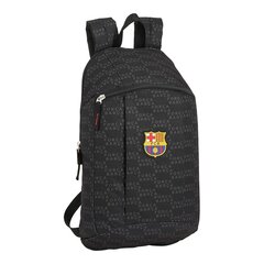 Ikdienas Mugursoma F.C. Barcelona Força Barça Melns (22 x 39 x 10 cm) cena un informācija | Skolas somas | 220.lv