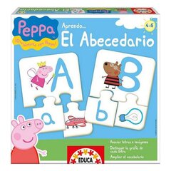 Izglītojošā Spēle El Abecedario Peppa Pig Educa 29-15652 (ES) cena un informācija | Attīstošās rotaļlietas | 220.lv