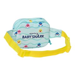 Jostas Somiņa Baby Shark Beach day Dzeltens Gaiši Zils (14 x 11 x 4 cm) cena un informācija | Bērnu aksesuāri | 220.lv