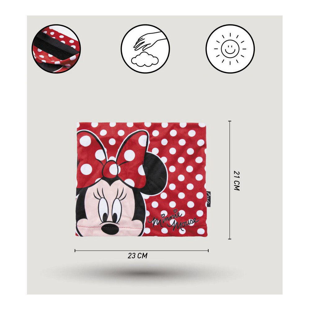 Kakla sildītājs Minnie Mouse Sarkans cena un informācija | Bērnu aksesuāri | 220.lv