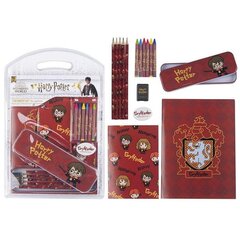 Канцелярский Набор Harry Potter, 16 предметов, красный цена и информация | Канцелярия | 220.lv