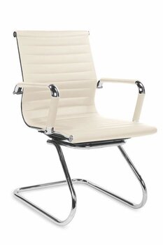 Biroja krēsls Halmar Prestige Skid, krēmkrāsas cena un informācija | Biroja krēsli | 220.lv