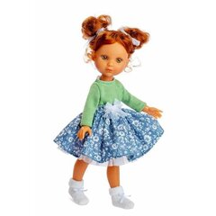 Куколка Berjuan Eva Redhead Green Jersey, 35 см цена и информация | Игрушки для девочек | 220.lv