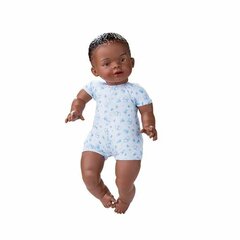 Mazulis lelle Berjuan Newborn Āfrikas sieviete (45 cm) cena un informācija | Rotaļlietas meitenēm | 220.lv
