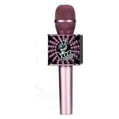 Микрофон Pink La Voz цена и информация | Развивающие игрушки | 220.lv