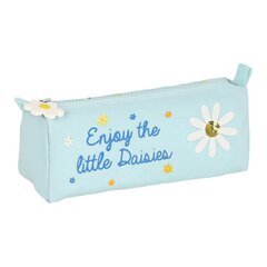 Penālis BlackFit8 Daisies Gaiši Zils (21 x 8 x 7 cm) cena un informācija | Penāļi | 220.lv