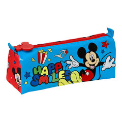 Penālis Mickey Mouse Clubhouse Happy Smiles Sarkans Zils (21 x 8 x 7 cm) cena un informācija | Penāļi | 220.lv
