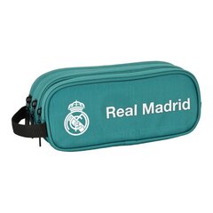 Penālis Real Madrid C.F. Balts Tirkīzzaļš (21 x 8.5 x 7 cm) cena un informācija | Penāļi | 220.lv