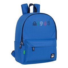 Portatīvā datora mugursoma Benetton Classic Blue Zils (31 x 40 x 16 cm) цена и информация | Школьные рюкзаки, спортивные сумки | 220.lv