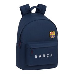 Portatīvā datora mugursoma F.C. Barcelona Blau Tumši Zils (31 x 41 x 16 cm) cena un informācija | Skolas somas | 220.lv