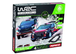 Гоночная трасса Ninco Wrc Ice Rally Cup, 117 x 105 см цена и информация | Конструктор автомобилей игрушки для мальчиков | 220.lv